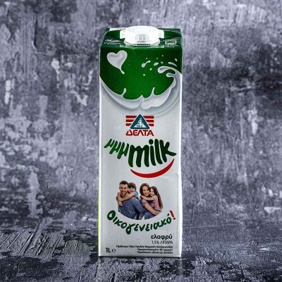Γάλα Υψηλής Θερμικής Επεξεργασίας μμμMilk Οικογενειακό 1,5% λιπαρά Δέλτα (1lt)