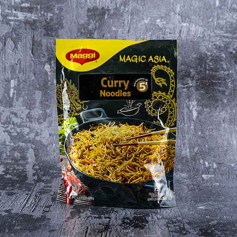 Noodles με Γεύση Κάρυ MAGGI Magic Asia 121g