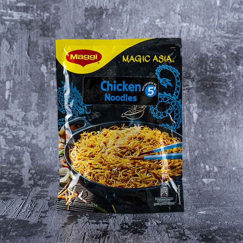 Noodles με Γεύση Κοτόπουλο MAGGI Magic Asia 121g